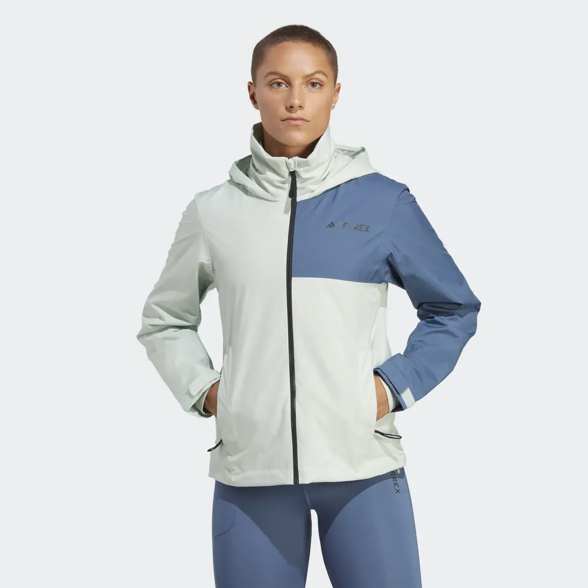 Adidas Terrex Multi RAIN.RDY 2-Layer Rain Jacket. 2