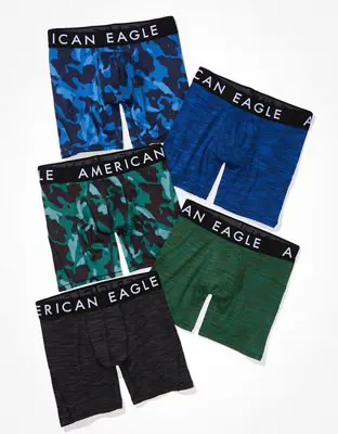 American Eagle O 6" Flex Boxer Brief 5-Pack. 1