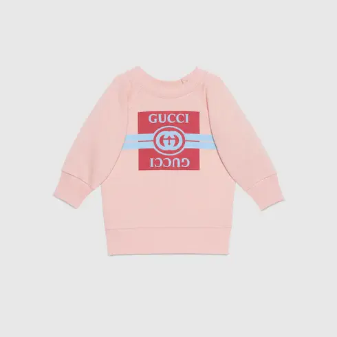 Gucci Baby printed cotton sweatshirt. 1