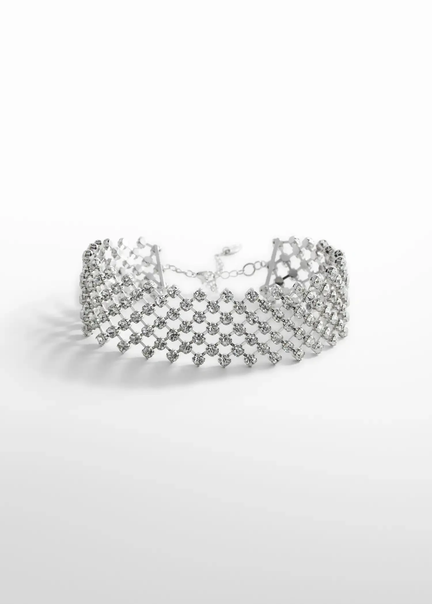 Mango Choker-Halskette mit Kristallsteinen. 2