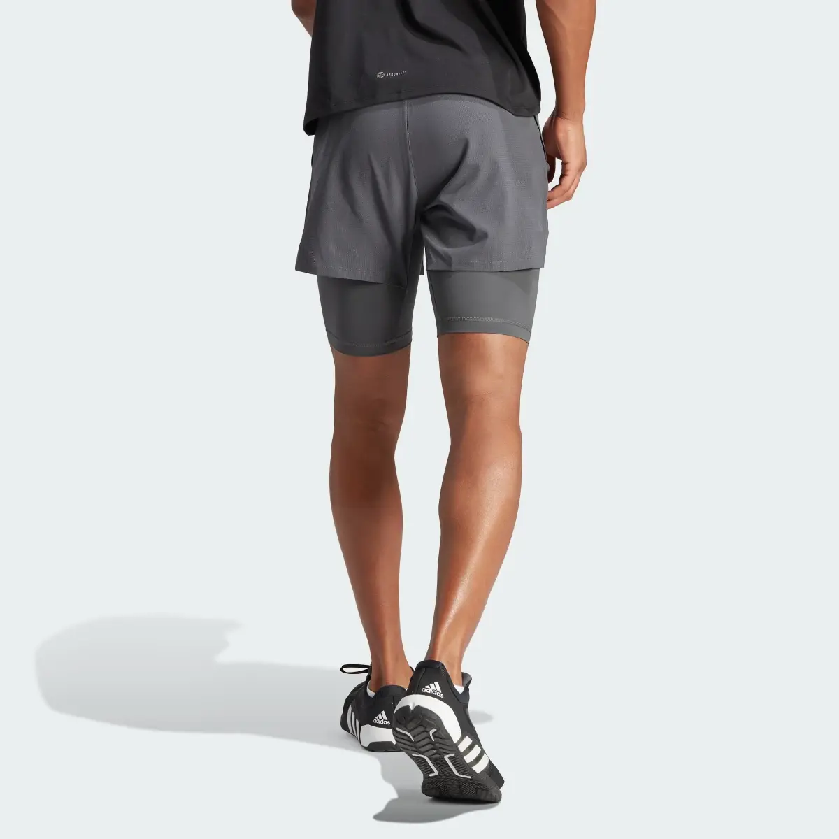 Adidas HEAT.RDY HIIT Elevated Training 2-in-1 Shorts. 3