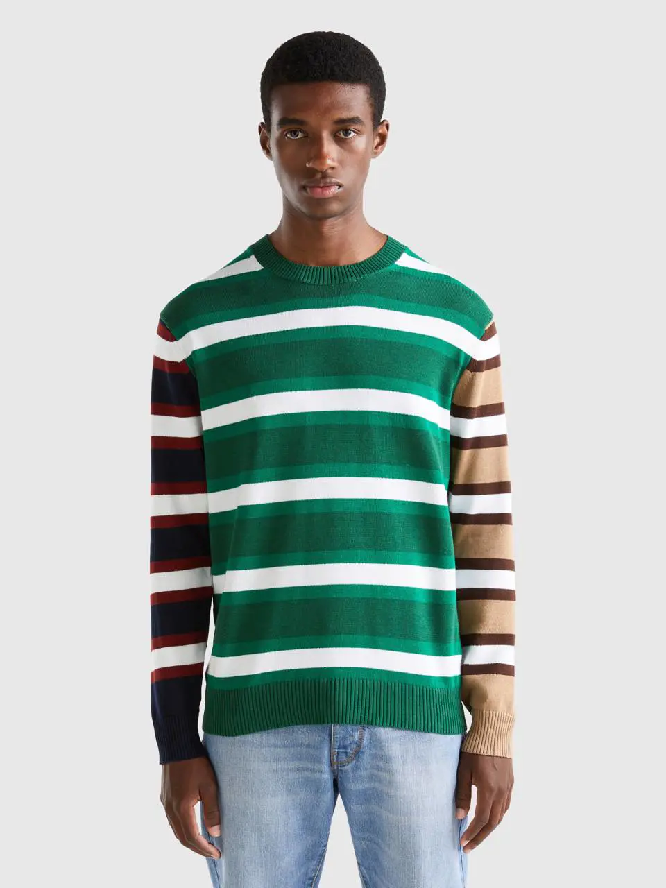 Benetton patchwork sweater. 1