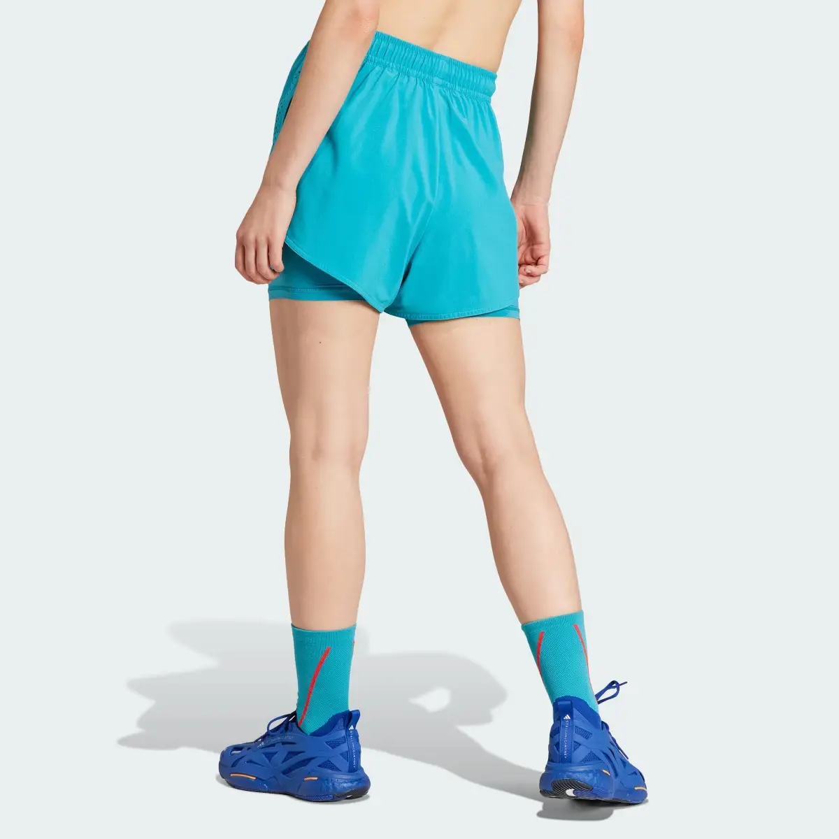 Adidas Szorty adidas by Stella McCartney TruePurpose 2-in-1 Training. 3