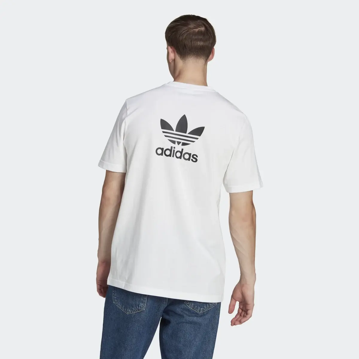 Adidas Adicolor Classics Back and Front Trefoil Boxy Tee. 3