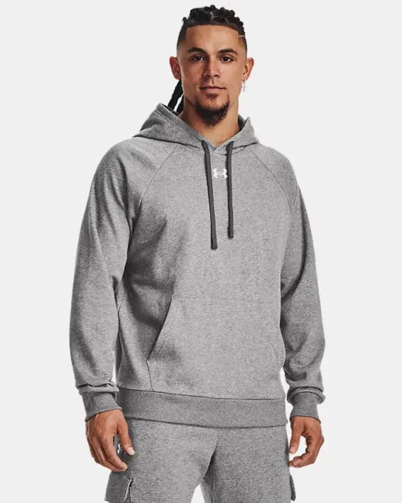 Under Armour Men's UA Rival Fleece Hoodie. 1