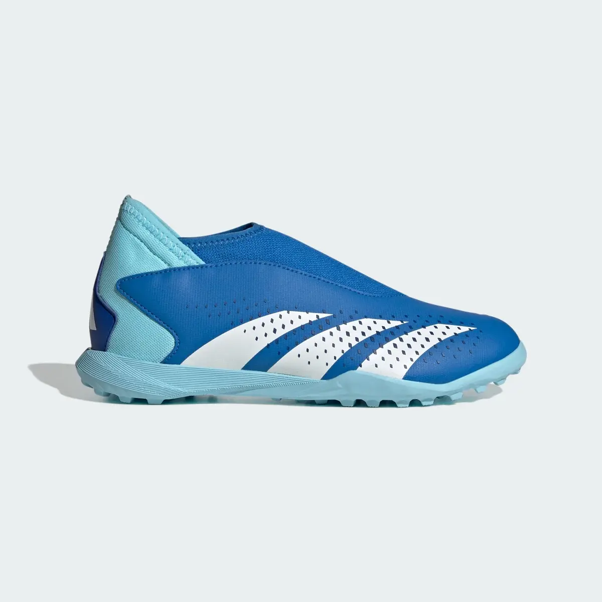 Adidas Calzado de Fútbol Predator Accuracy.3 Sin Cordones Pasto Sintético. 2