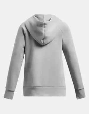 Girls' UA Rival Fleece Full-Zip Hoodie