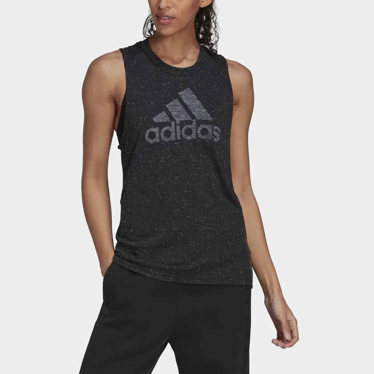 Adidas Future Icons Winners 3 Tank Top. 1