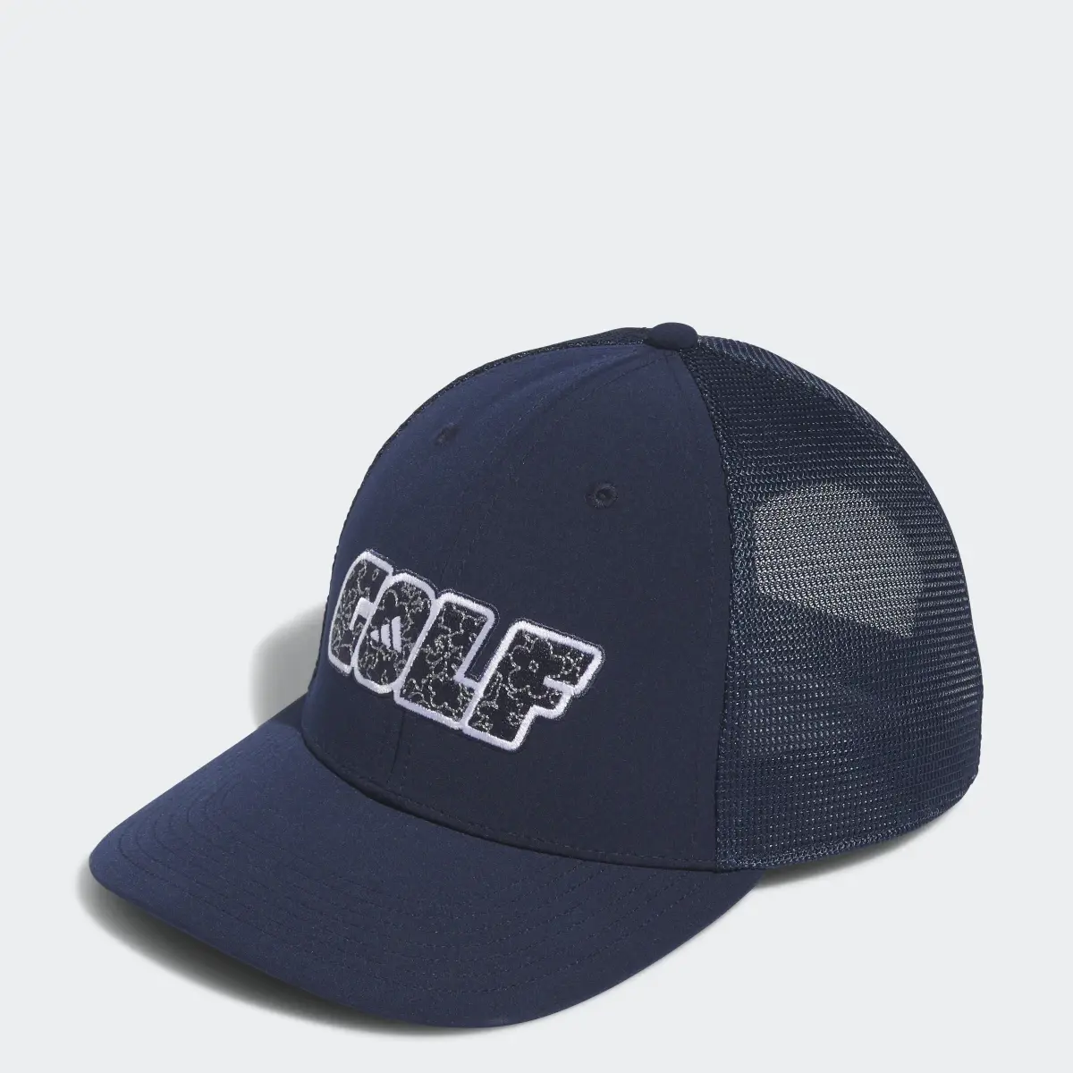 Adidas Golf Low-Profile Trucker Hat. 1