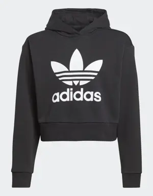 Adidas Adicolor Cropped Hoodie. 3