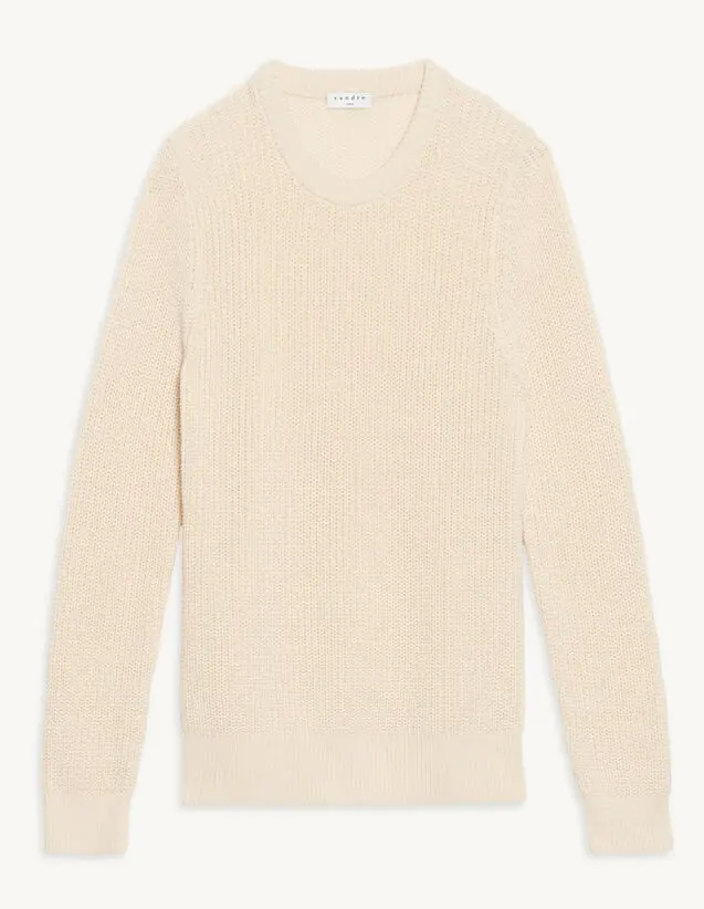 Sandro Cotton and silk sweater. 2