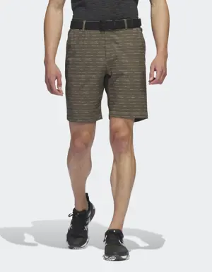 Textured 9-Inch Golf Shorts