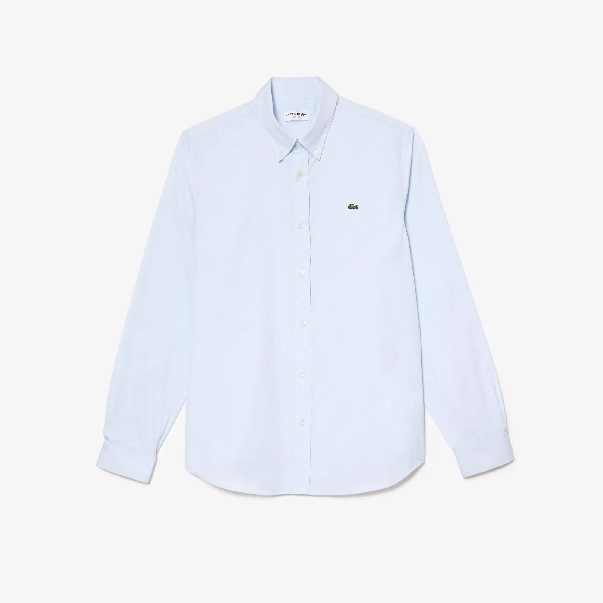 Lacoste Camisa de algodão de primeira qualidade slim fit para Homem. 2