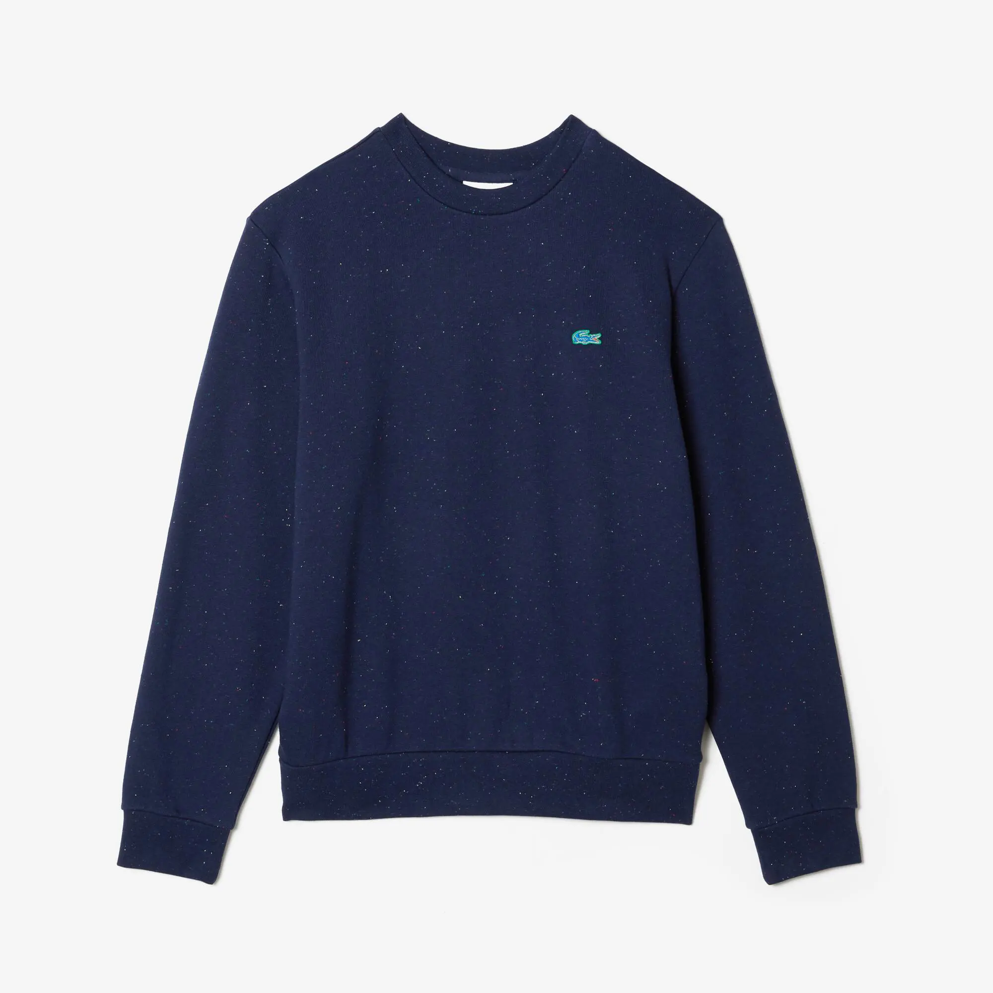 Lacoste Men's Lacoste Classic Fit Speckled Print Fleece Sweatshirt. 2