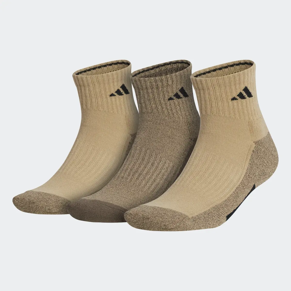 Adidas Cushioned X Quarter Socks 3 Pairs. 2