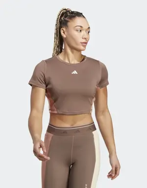 Training Colorblock Crop Top