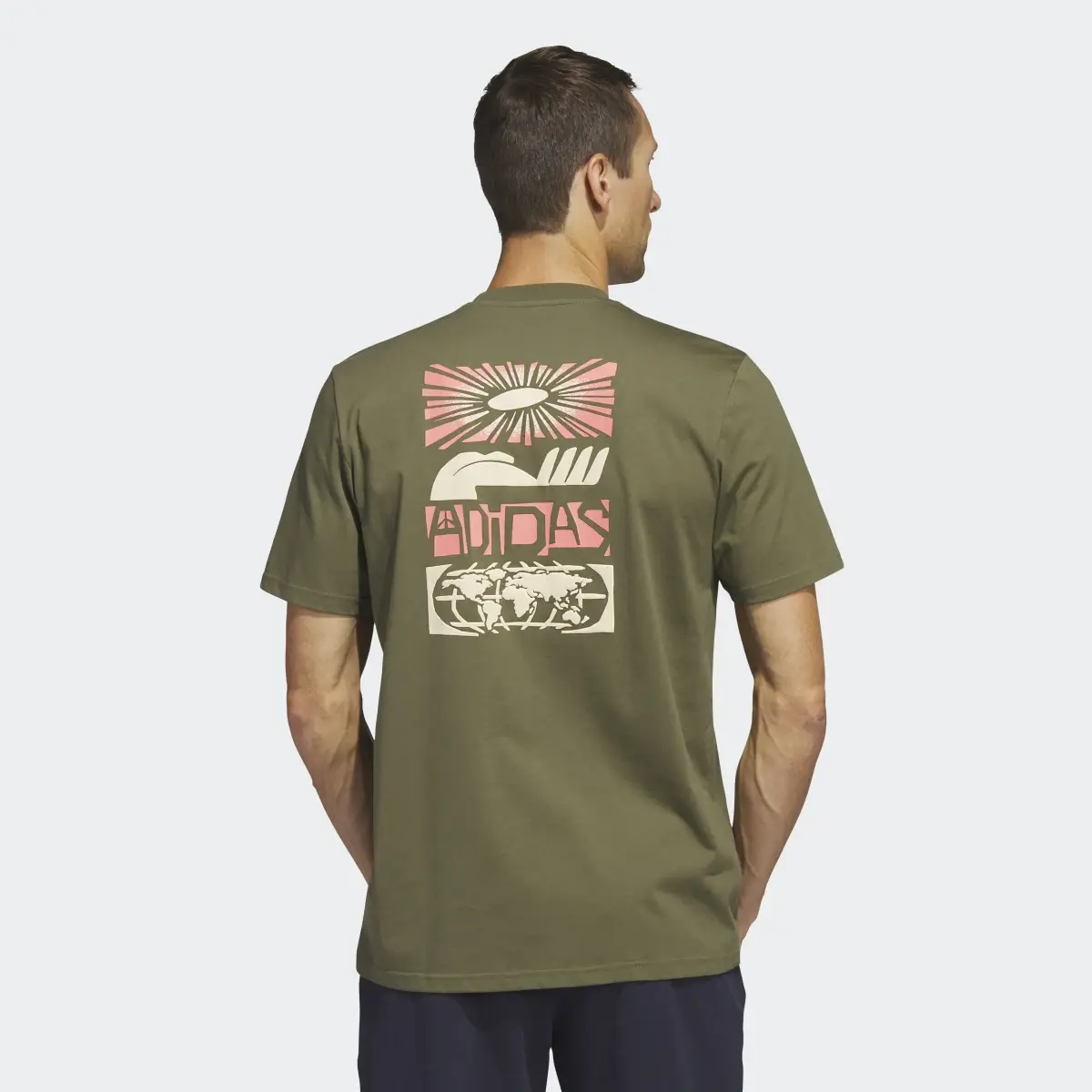 Adidas Playera Estampada Sport Optimist Icons Sportswear. 3