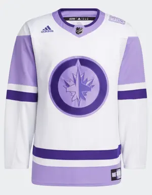 Jets Hockey Fights Cancer Jersey