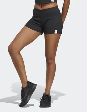 Adidas Lounge Rib Booty Shorts
