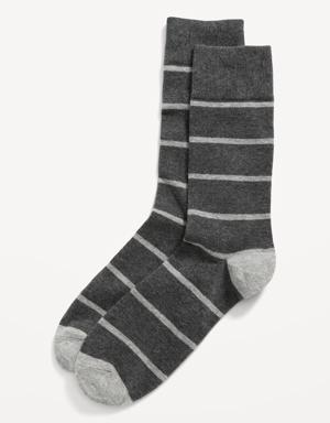 Printed Novelty Statement Socks for Men gray