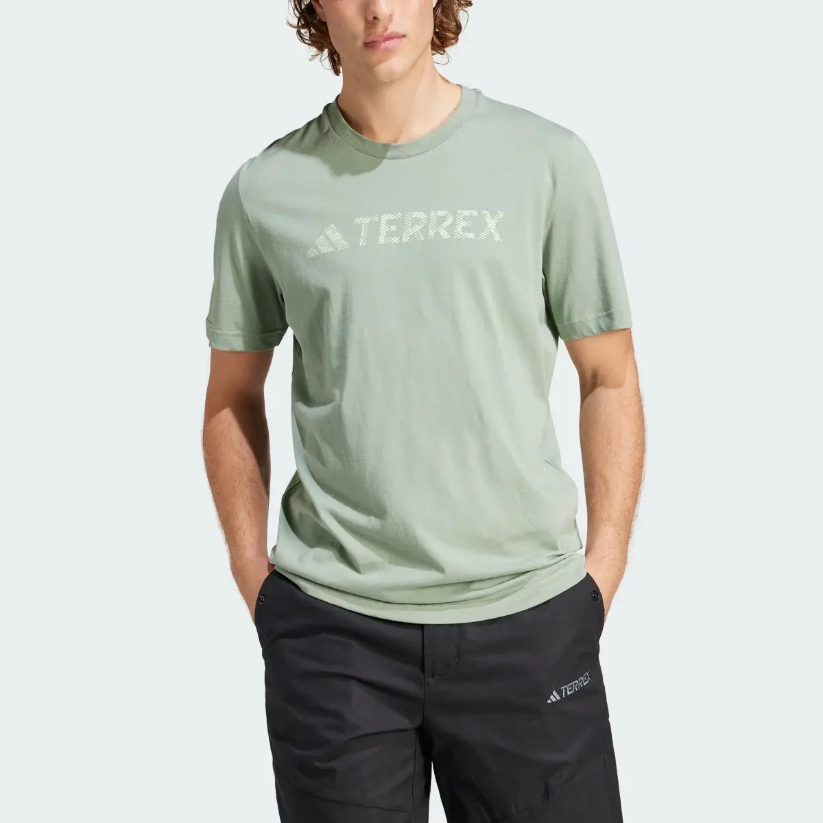 Adidas Playera Terrex Classic Logo. 1