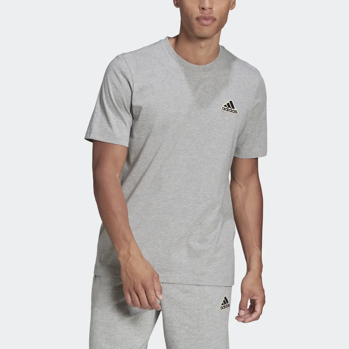 Adidas Essentials FeelComfy Single Jersey Tee. 1