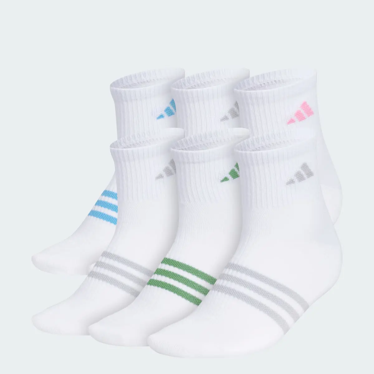 Adidas Superlite 3.0 6-Pack Quarter Socks. 1