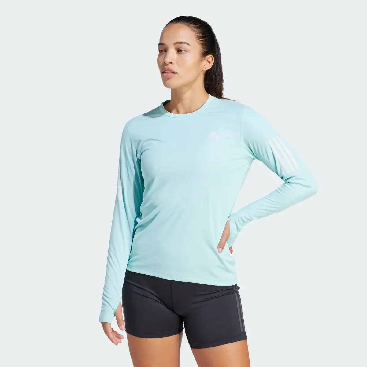 Adidas Own the Run Long-Sleeve Top. 2