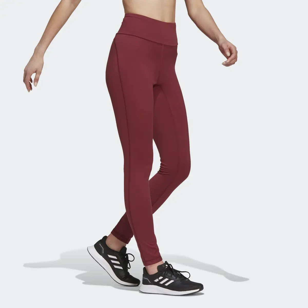 Adidas Yoga Essentials High-Waisted Leggings. 3