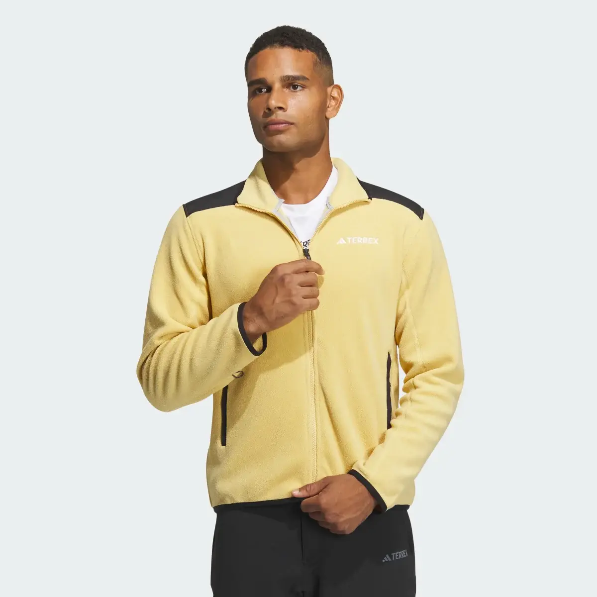 Adidas Veste polaire entièrement zippée. 2