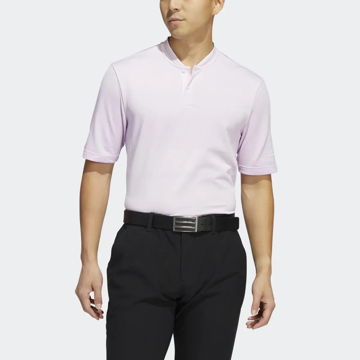 Adidas Statement Seamless Primeknit Polo Shirt. 1