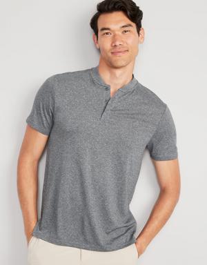 Old Navy Performance Core Banded-Collar Polo for Men gray