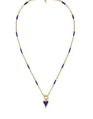 Sacred Lapis Taşlı Kadın Altın Kaplama Kolye