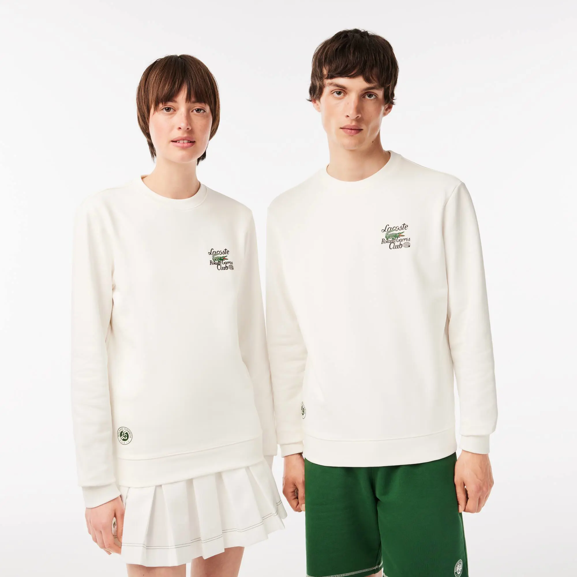 Lacoste Unisex Lacoste Sport Roland Garros Edition Organic Cotton Sweatshirt. 1