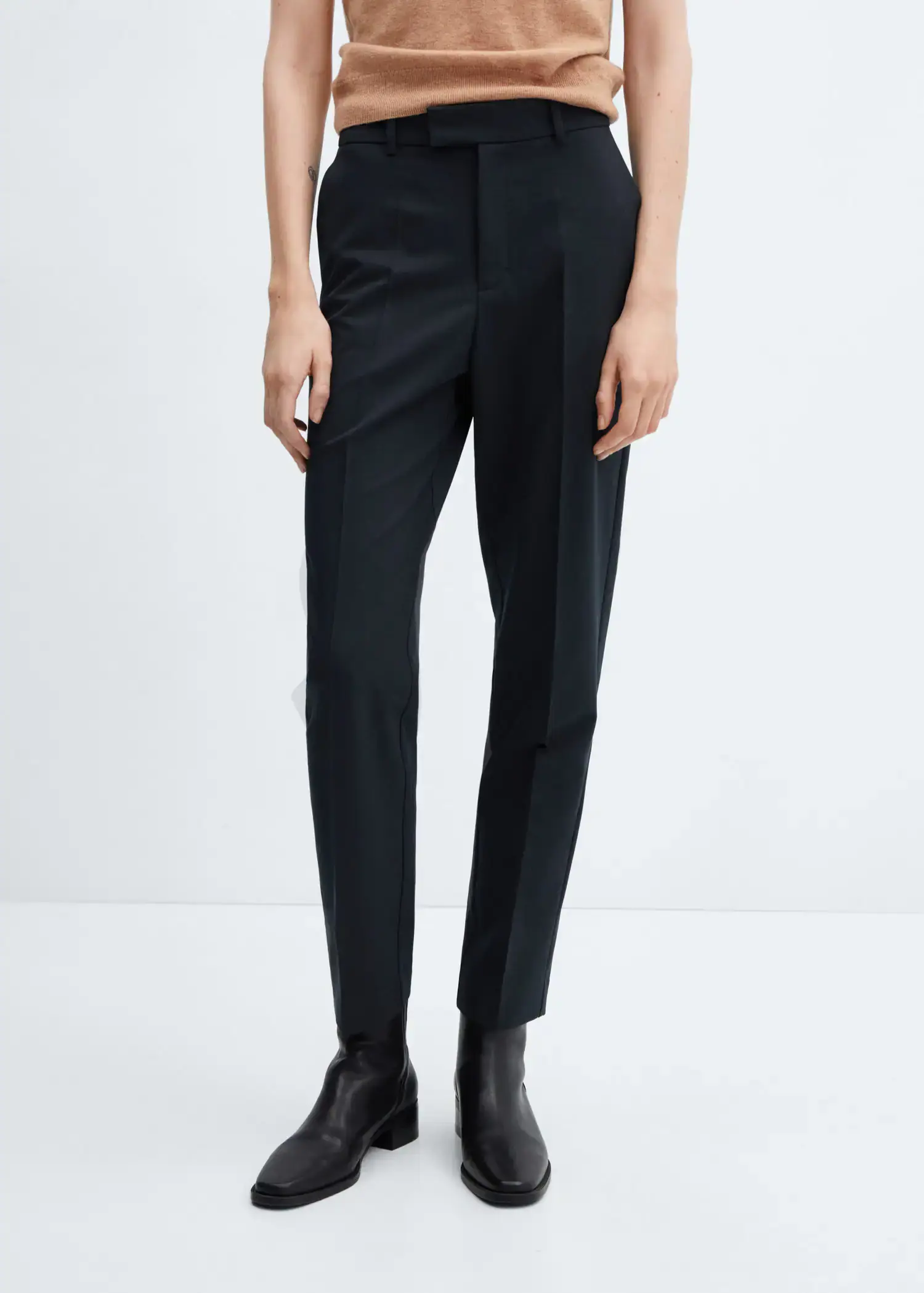 Mango Pantalon droit costume. 2