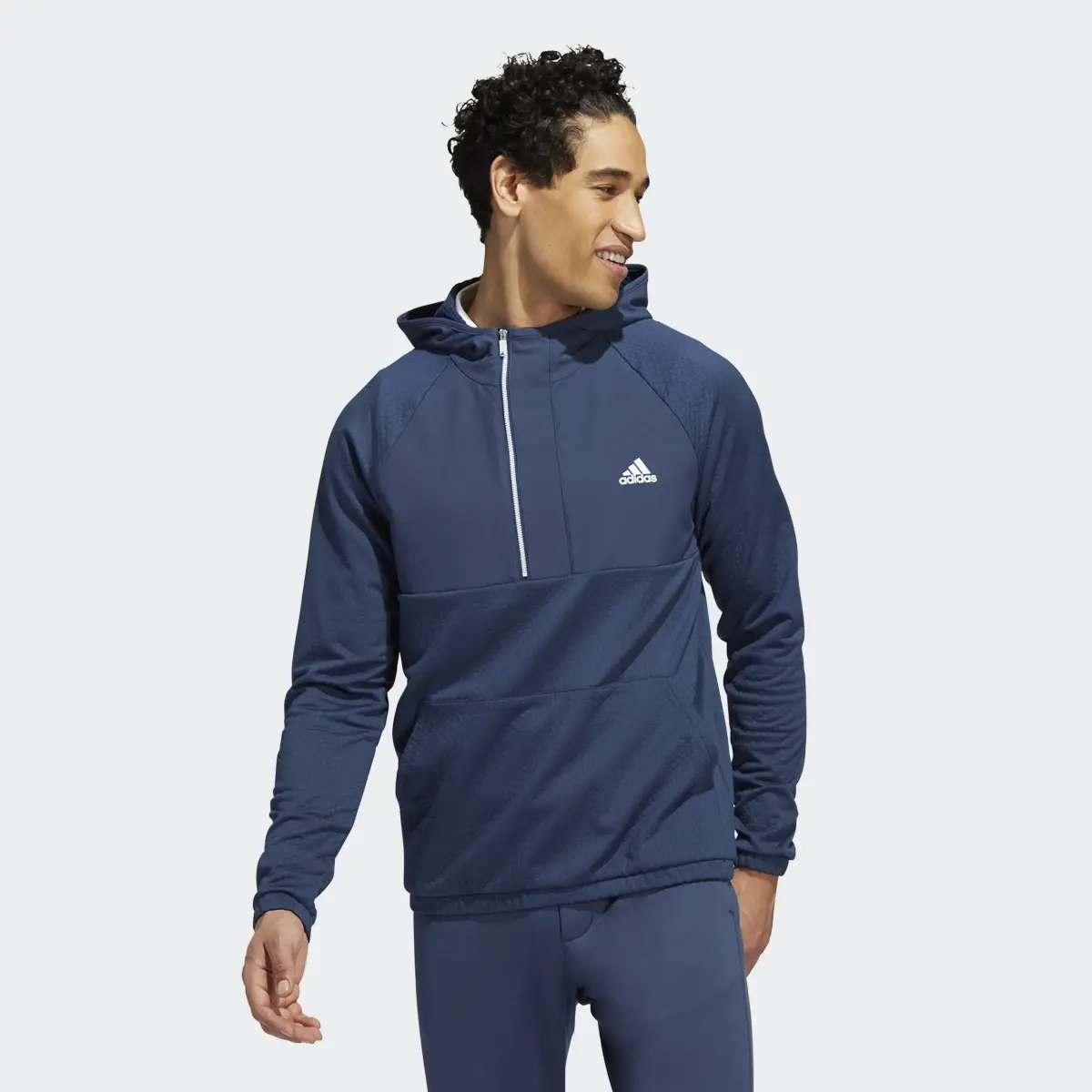 Adidas 1/4-Zip Fleece Anorak. 2