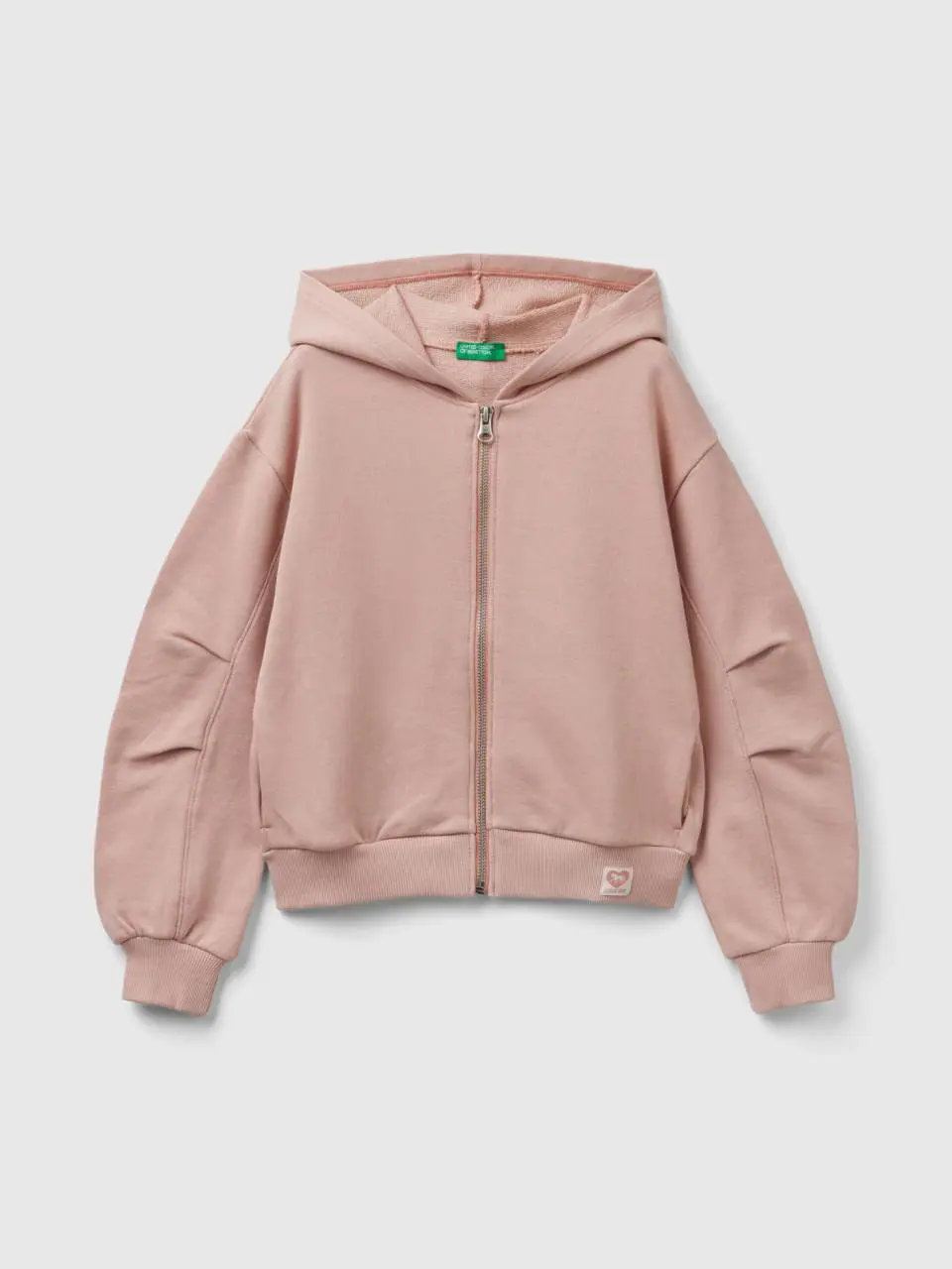 Benetton zip-up hoodie. 1