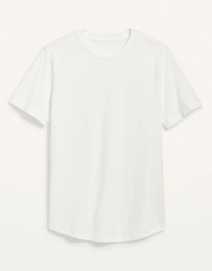 Old Navy Soft-Washed Curved-Hem T-Shirt white
