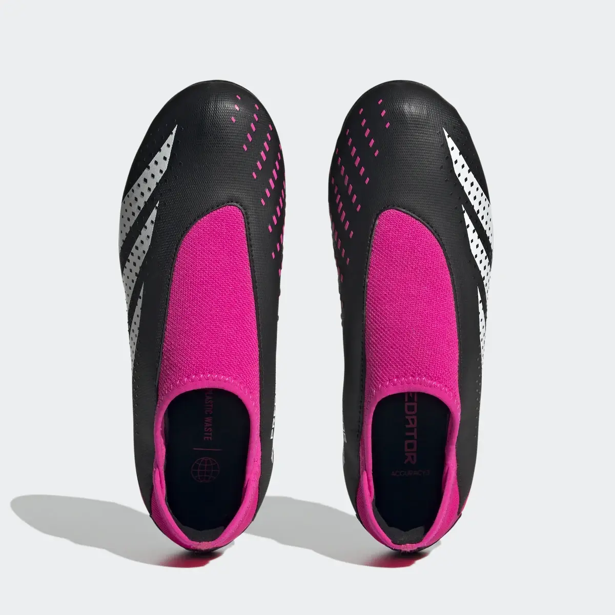 Adidas Predator Accuracy.3 Laceless Firm Ground Soccer Cleats. 3