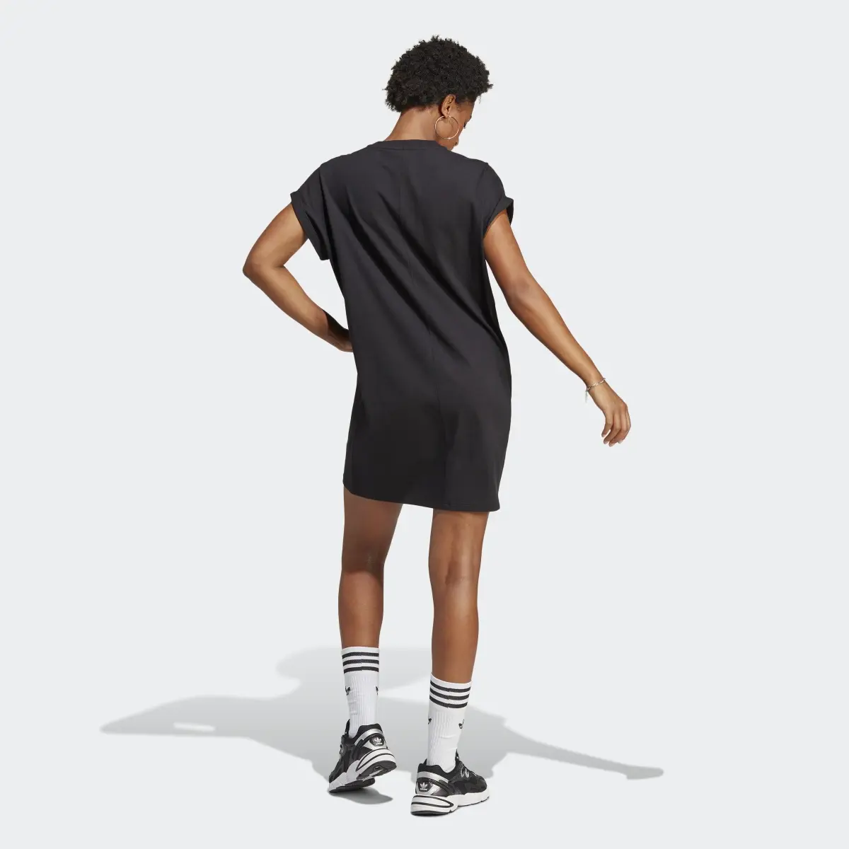 Adidas Adicolor Classics Trefoil Tee Dress. 2