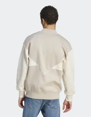 Adidas Adicolor Seasonal Archive Half-Zip Crew Sweatshirt. 3 Adidas Adicolor Seasonal Archive Half-Zip Crew Sweatshirt. 3