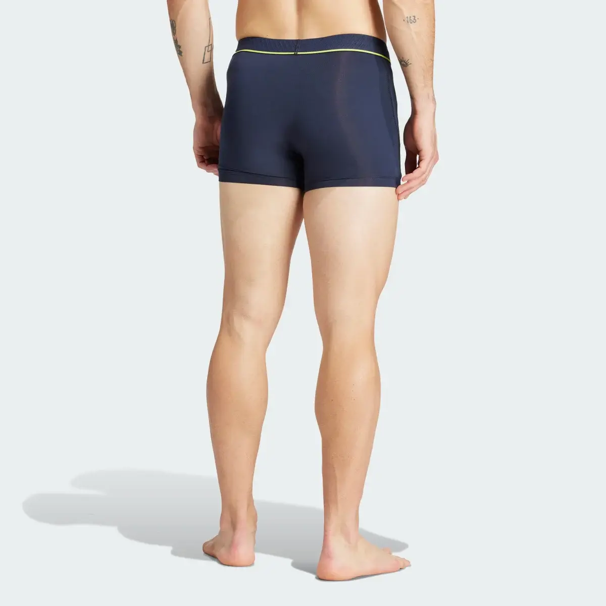 Adidas Active Micro Flex Eco Trunk Underwear 3 Pack. 3