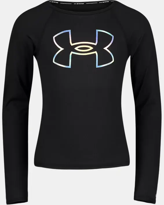 Under Armour Girls' UA Core Rashguard. 2