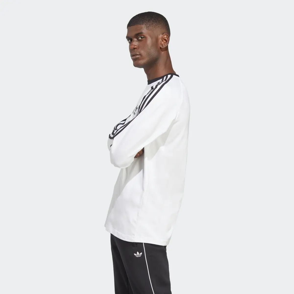 Adidas Maglia adicolor Classics 3-Stripes Long Sleeve. 3