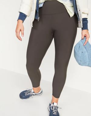 High-Waisted PowerSoft 7/8 Leggings for Women brown