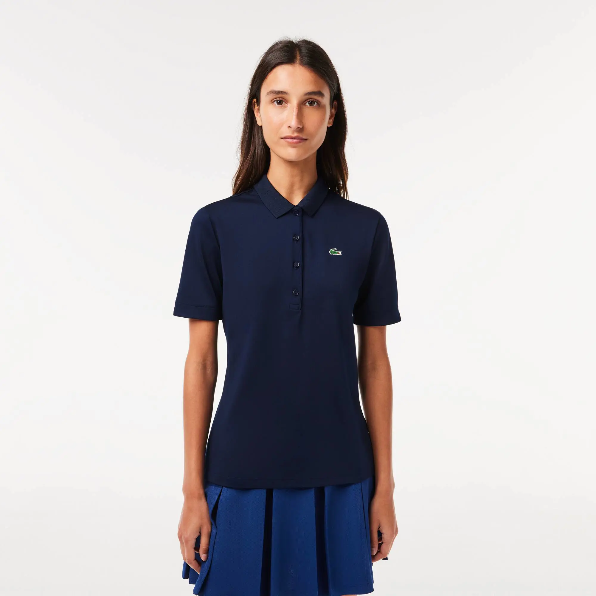 Lacoste Women's Lacoste SPORT Breathable Stretch Golf Polo Shirt. 1