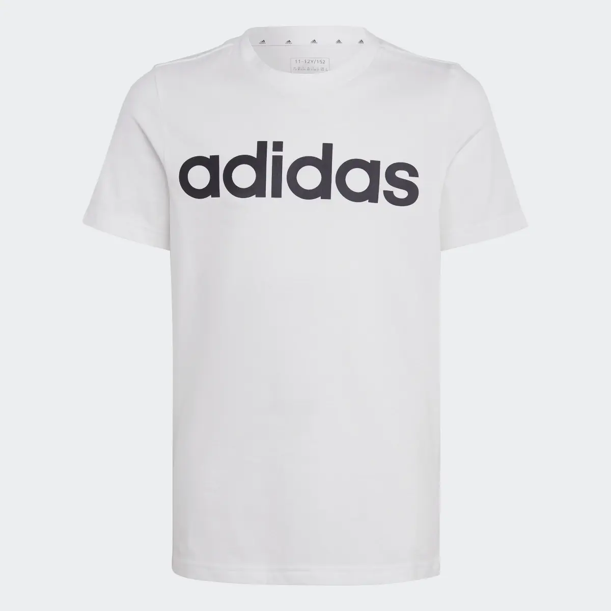 Adidas Playera Essentials Logo Lineal Algodón. 3