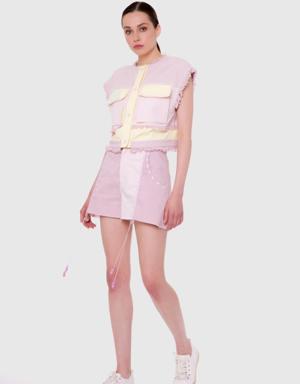 Gizia Colorful Jean Shorts. 2 Gizia Colorful Jean Shorts. 2
