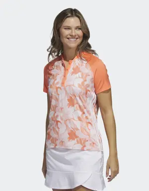 Women's Floral Golf Polo Shirt