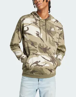 Sudadera con Gorro Seasonal Essentials Camuflaje